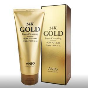 앙쥬 프로페셔날 24K 골드 폼 클렌징 180ml