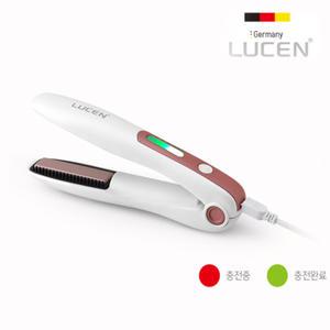 루센 포터블 USB 충전 고데기 LU-M195 미니 매직기 헤어 스타일러