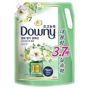 다우니 초고농축 생화 컬렉션 섬유유연제 페어 앤 프리지아 향기 2.6L 1개