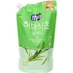 [기타]라이온 참그린 허브식초설거지 리필 900g