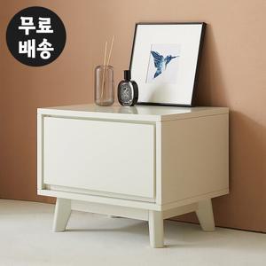 레체 1단 서랍장 협탁 소형 미니 안방 작은(500/화이트)