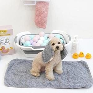 [셀러허브 패션][JHP205T5_51CM]슈퍼드라이 타월 (블루) 고양이샴푸 S/M