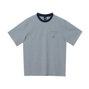 [캉골] 원 포켓 스트라이프 티셔츠 2782 라이트블루 (KRECST27820)