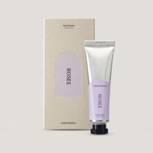 러비더비 바르는 고체  솔리드 퍼퓸 로제 30g