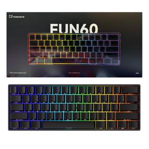 MONSGEEK FUN60 PRO 8K 래피드트리거 마그네틱 유선 기계식 키보드 자석축