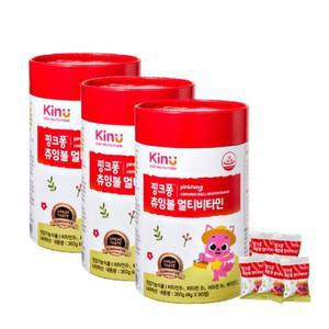 [롯데백화점]GNC [GNC]핑크퐁츄잉볼멀티비타민(4g*90정)X3개
