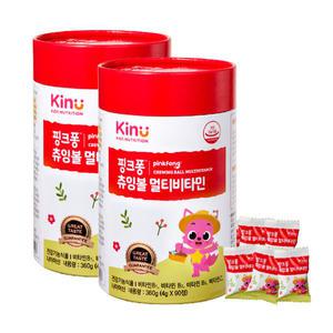 [롯데백화점]GNC [GNC]핑크퐁츄잉볼멀티비타민(4g*90정)X2개