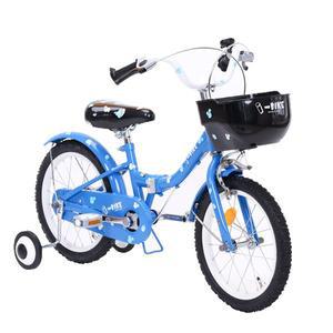 [삼천리자전거]삼천리 아이바이크 40.64cm(16인치) 블루 접이식 보조바퀴자전거 체인자전거