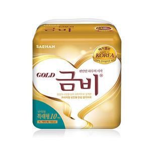 금비 와이드 매직벨트 특대형 40매 10매X4팩 성인용 겉기저귀