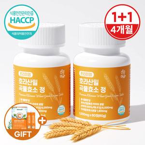 호라산밀 카무트 곡물 발효 효소 프리미엄 정 2병(4개월분)