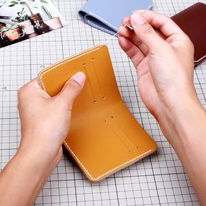 지갑 만들기 DIY 가죽공예 소가죽지갑 취미 바느질