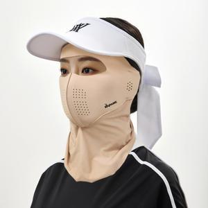 [2025 신제품] 네이팡 풀커버 클로즈 자외선차단 골프마스크 쿨링 얼굴햇빛가리개 야외활동 자전거 등산 여성 FACE가드