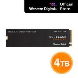 [웨스턴디지털]SOI 공식총판 Western Digital WD BLACK SN850X NVMe 4TB SSD