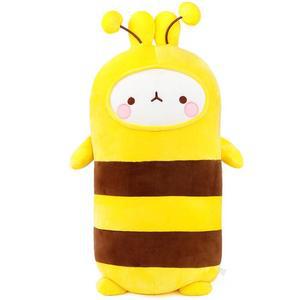 [RGK5N826]몰랑 소프트 모찌 애착 바디쿠션 꿀벌 55cm
