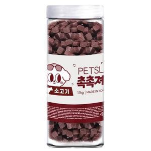 [펫슬레이]촉촉져키 노즈워크 소 1.1kg