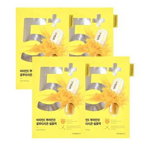 [기타]넘버즈인_5번 비타민 씨 뿌려만든 글루타치온 필름 팩 4매