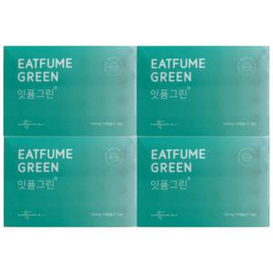 잇퓸 입냄새 구강 청결제 세정제 구취 제거제 먹는 가글 캡슐 그린 130mg x 24캡슐 4개 / 써클