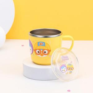 [BZJKQC1L_4B]뽀로로 뚜껑 스텐컵 225ml(피크닉)