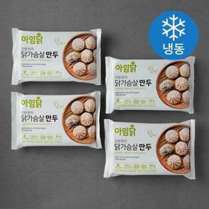아임닭 간편 한끼 닭가슴살 만두 (냉동) 180g, 4팩 one option