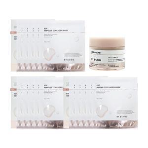 [홈쇼핑] 바이애콤 EGF 콜라겐 마스크 3박스(15매)+크림 50ml