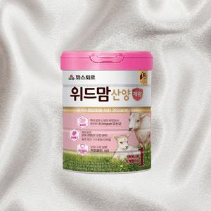 파스퇴르분유 위드맘 산양 제왕 분유 소화건강 1단계 750g 3개