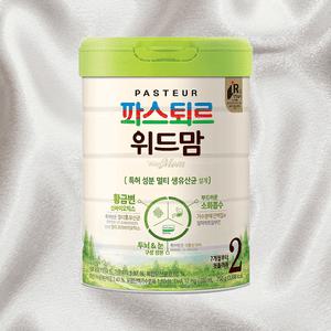 파스퇴르분유 위드맘 분유 2단계 생유산균 750g 3개