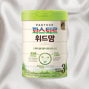 파스퇴르분유 위드맘분유 3단계 식물성 750g 3개
