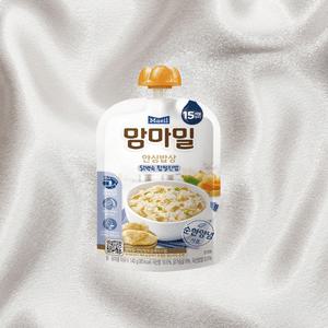맘마밀이유식 안심밥상이유식 15개월 닭백숙 찹쌀진밥 엄마의손맛 140g 10개