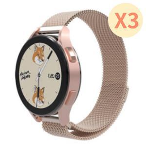 로랜텍 갤럭시워치4 5 스트랩 20mm 3개 로즈골드 추천