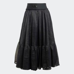 [롯데백화점]아디다스 오리지널스 웨이스트밴드 튤 맥시 스커트 치마 블랙 JJ0902