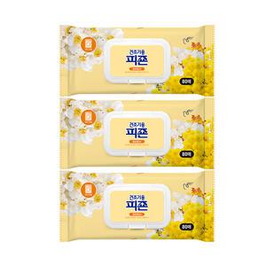 건조기용 피죤 오리지널 옐로미모사, 80매, 3개