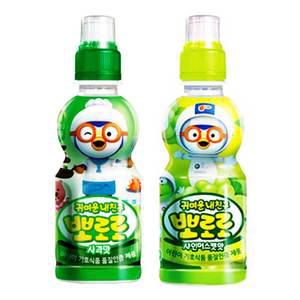 MO 뽀로로 235ml 사과 24펫+샤인머스캣 24펫