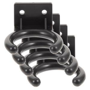 4피스 마이크 후크 클립 벽 마운트 USB 붐 팔 접착 후크 무선 홈 행거 소프트