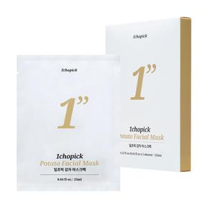 일초픽 감자 마스크팩 피부 진정 보습 보호 한국산 감자로 만든 피부진정 마스크팩 5매