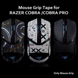 마우스 그립 테이프 미끄럼방지 논슬립 패치 땀 흡수 프리 컷 스티커 RAZER COBRA PRO 용 스케이트