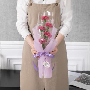 실크비누카네이션꽃다발 43cm (5컬러) 조화 꽃 어버이날 스승의날 선물 감사