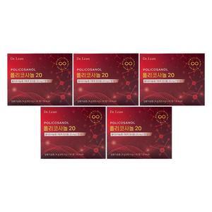 닥터린 폴리코사놀 20 300mg x 30정 x 5박스