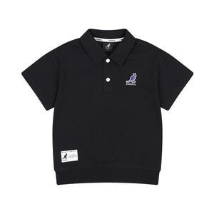 [캉골키즈]로고 포인트 쿨맥스 피케 티셔츠 RB 0202 블랙