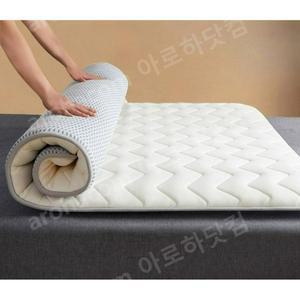 90x190cm 미끄럼방지 핑크 원룸 수면매트 화이트 얇은 라텍스 침대메트리스 13