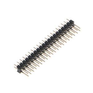 2.54mm 2x20 핀 브레이크 어웨이 듀얼 수 헤더 핀, 라즈베리 파이 제로 GPIO