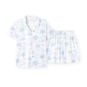 [롯데백화점]오르시떼 여성 F049 쿨스코블루 반소매 상하 OR25MFBEF049