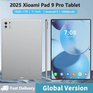 게임용태블릿 샤오미 안드로이드 2025 태블릿 PC 11인치 패드 9 프로 오리지널 5G 와이파이 듀얼 SIM 카드