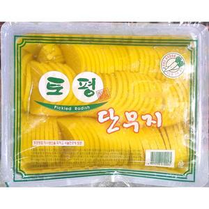 토평 반달단무지 3K / 노란 절임무 3kg