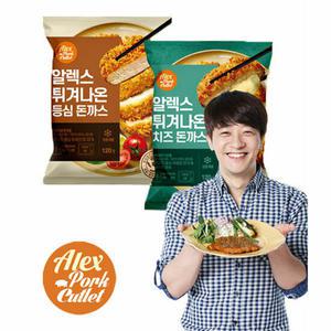 [알렉스] 튀겨나온 돈까스 13+2팩 세트_등심13+더블치즈2 + 소스1종