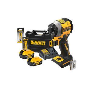 디월트 DCF850P2A 20V 임팩드라이버 5.0Ah 배터리 2개
