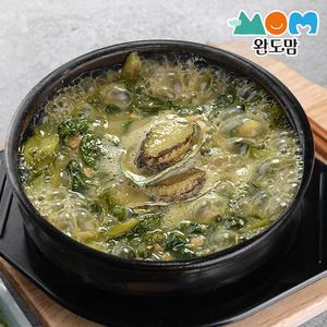 [완도맘]완도 전복 된장국 밀키트 250gx3팩(8-9인분) 된장찌개 전복미역국 돌각미역 산모미역