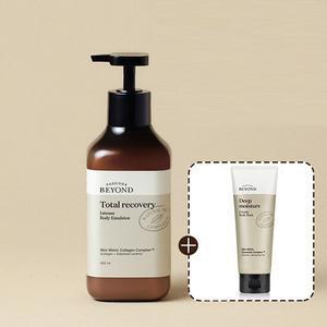 비욘드 토탈리커버리 인텐스 바디에멀전 500ml + 딥모이스처 크리미 바디워시 150ml