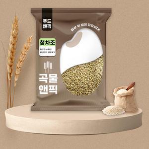 곡물앤픽 수입 청차조 2kg 수입산 조 차조 좁쌀 잡곡