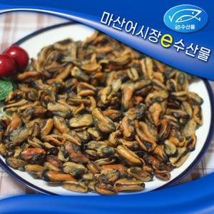 e수산물 반찬용 말린홍합 국산 건홍합 500g  조림 미역국 국산 마른 홍합살