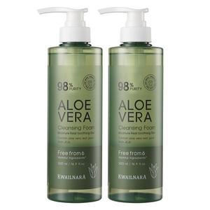 [하프클럽/과일나라]알로에 대용량 클렌징폼 500ml 2개+150ml